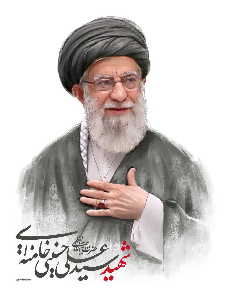 به نیت فرج امام زمان و پیروزی شیعیان - به محضر رسول مکرم اسلام محمد بن عبدالله صلوات الله علیه - به نیابت شهید امام سیدعلی حسینی خامنه ای